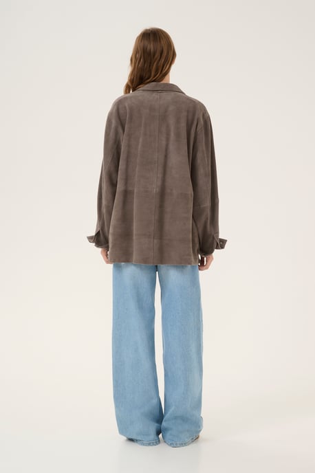 Leren jas OllyMW Leren jas Oversize fit - Image 5