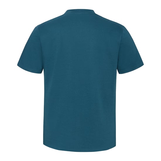Russell Heren Klassiek Gekamd Katoen Zwaargewicht T-shirt (Benzineblauw) - Image 2