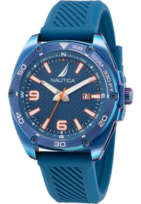 Nautica NAPTCF201 Heren Tin Can Bay Horloge - Image 1
