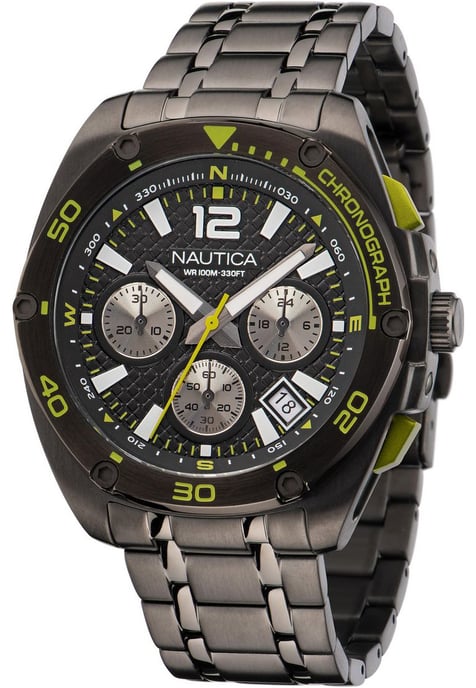 Nautica NAPTCF210 Heren Tin Can Bay Horloge - Image 1