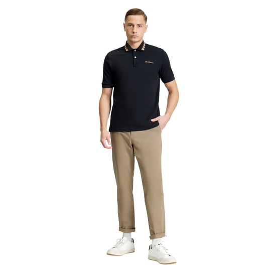 Ben Sherman Heren Rente Poloshirt (Zwart) - Image 3