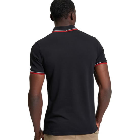 Ben Sherman Heren Signature Pique Polo Shirt (Zwart) - Image 2