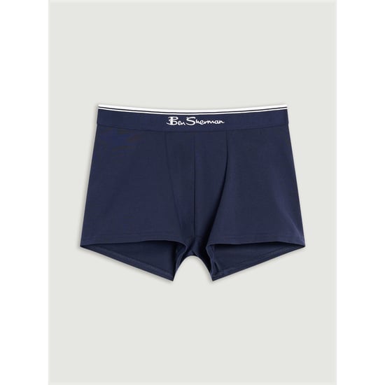 Ben Sherman Heren Mod Signature Strepen Boxer Shorts (Verpakking van 3) (Blauw) - Image 4
