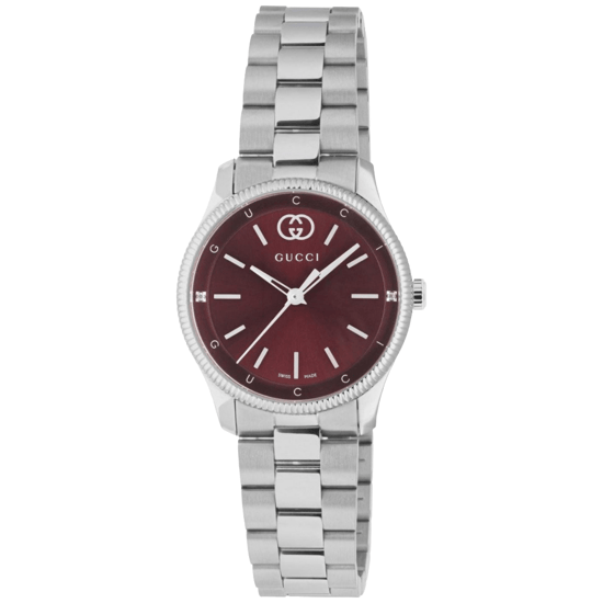 Gucci G-Timeless YA1265069 Rode Wijzerplaat 29mm Dameshorloge - Image 1