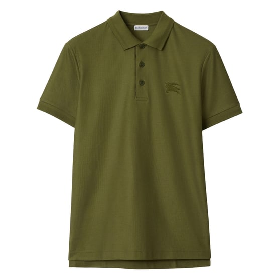 Burberry Eddie Ekd Olijfgroene Poloshirt - Image 1