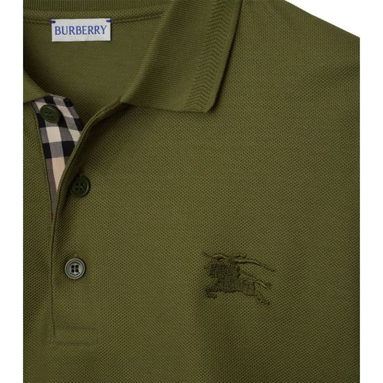 Burberry Eddie Ekd Olijfgroene Poloshirt - Image 3