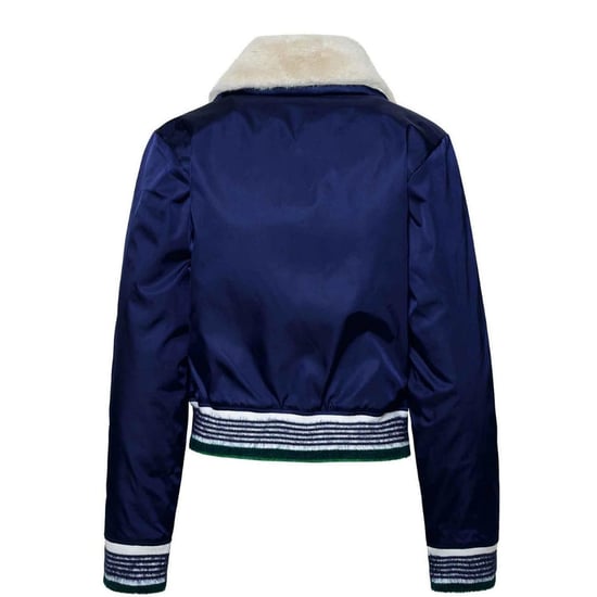 Casablanca Nylon Bomberjack In Marineblauw - Image 2