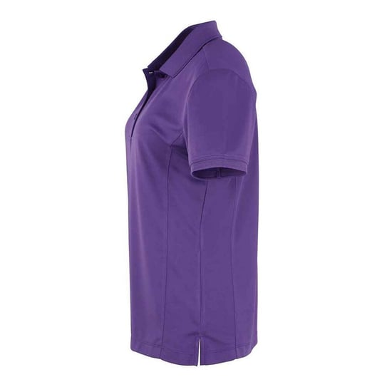 Premier Dames/Dames Coolchecker Poloshirt (Paars) - Image 3
