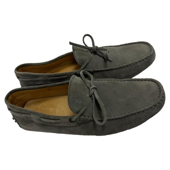 Tod's Gommino Instappers in Grijs Suède - Image 5