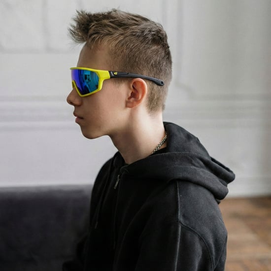 Kinderen Flint UV400 Zonnebril met Spiegels en Hydrofobe Lensen in TPEE Frame - Image 4