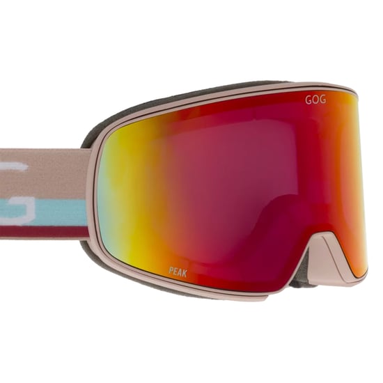 Unisex Peak UV400 Ski- en Snowboardgoggles met HDX Contrast Anti-Fog Spiegellens - Image 1