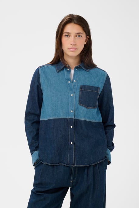 Denim blouse AlvinePW Denim blouse Oversize fit - Image 2