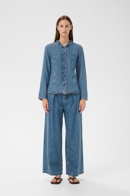 Denim blouse DOPHINAIW Denim blouse Fitted - Image 1
