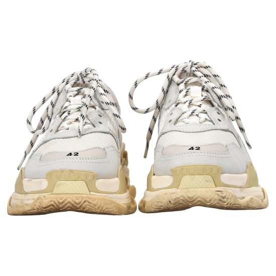 Balenciaga Triple S Sneakers in Witte Polyester - Image 4