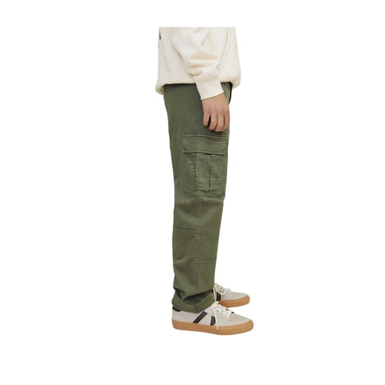 Jack And Jones Jongens Kane Harlow Cargo Broek (Groen) - Image 3