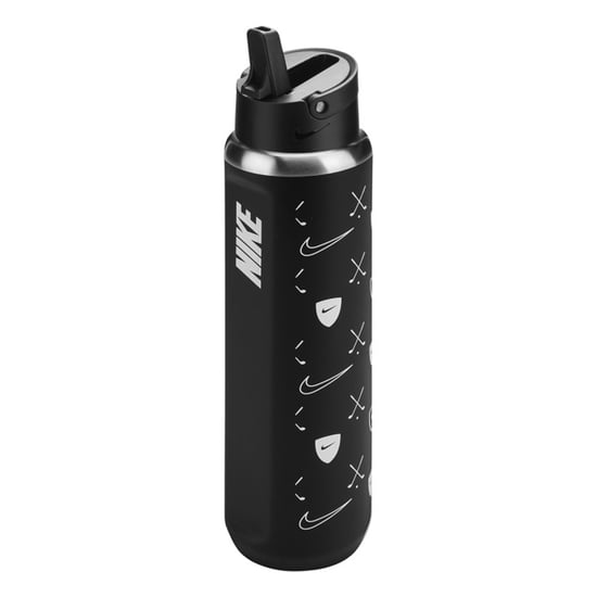 Nike SS Recharge Logo 710ml Fles (Zwart) - Image 3