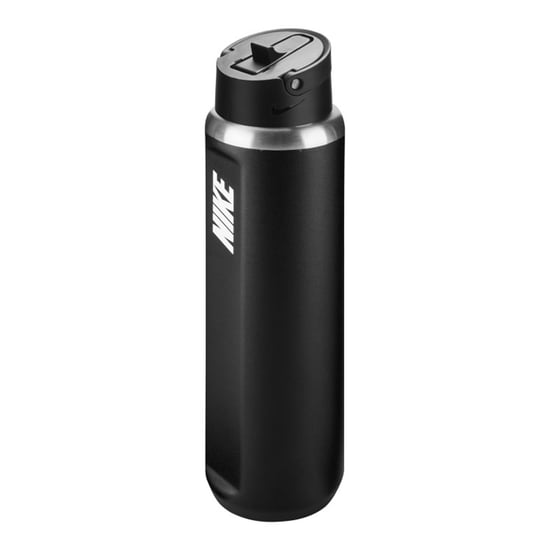 Nike Recharge Run Rietje RVS 680ml Waterfles (Zwart) - Image 3