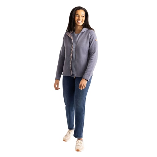 Trespass Dames Anona Fleece Jas (Kustblauw) - Image 3
