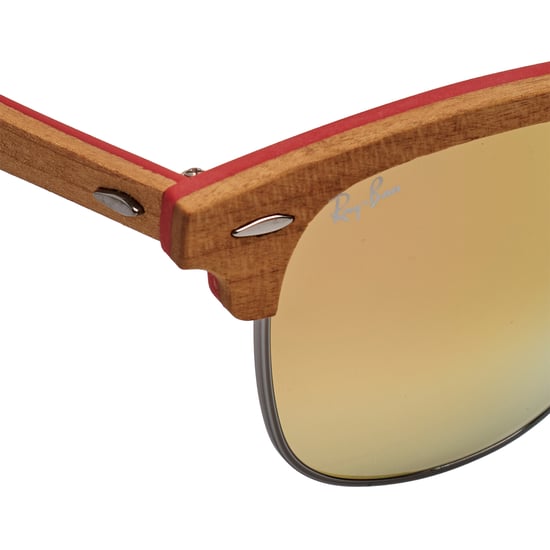 Heren Zonnebril Clubmaster Hout RB3016 - Image 4