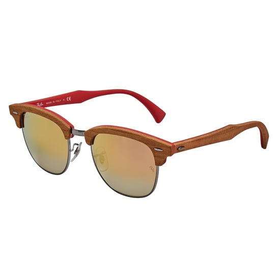 Heren Zonnebril Clubmaster Hout RB3016 - Image 5
