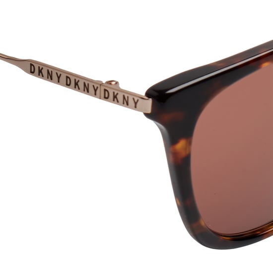 Dames Vierkante Zonnebril met Metalen Sluitingen DK708S N - Image 4