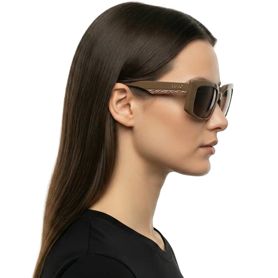Vrouwen Rechthoekige Acetate Zonnebril LJ791S - Image 6
