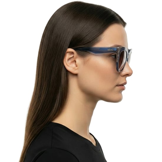 Vrouwen Cat Eye Zonnebril in Acetaat LJ783S - Image 6