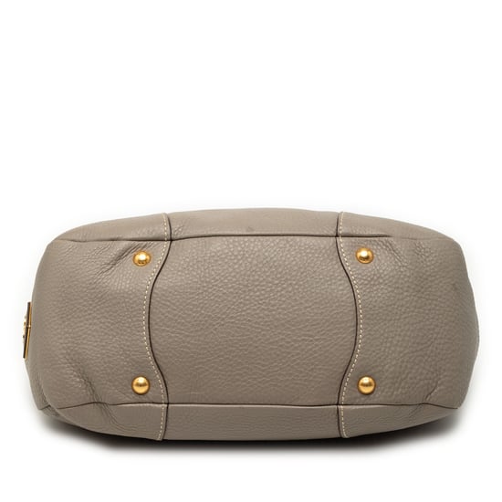 Tweedehands Vitello Daino Schoudertas - Image 3