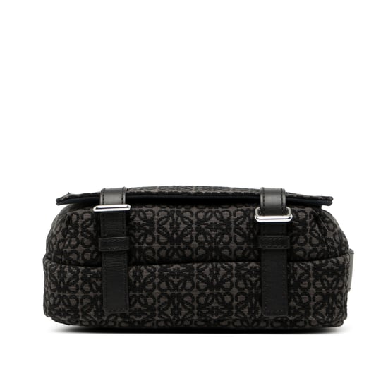 Tweedehands Xs Anagram Canvas Militaire Schoudertas - Image 3