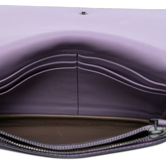 Tweedekans Nappa Intrecciato Studded Wallet On Chain - Image 4