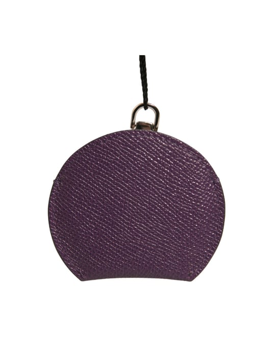 Ronde Muntentas Paars Leer - Image 4