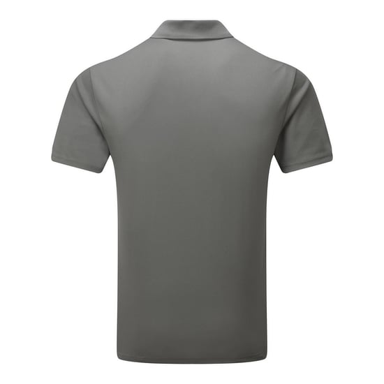 Premier Heren Spun Geverfd Poloshirt (Donkergrijs) - Image 2
