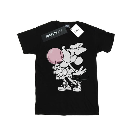 Disney Meisjes Minnie Mouse Gum Bubble Katoenen T-Shirt (Zwart) - Image 1