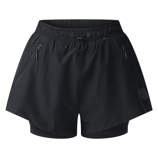 Umbro Dames/Dames Pro Training Hybride Short (Zwart) - Image 1