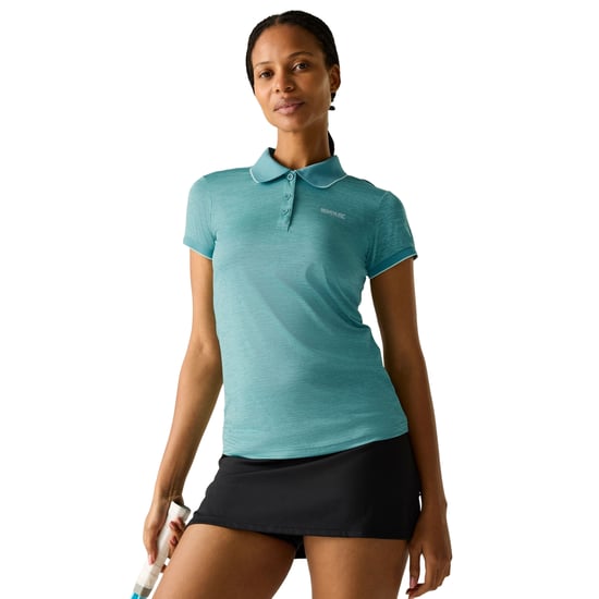 Regatta Dames/dames Remex II Polo Hals T-Shirt (Ivy Mos) - Image 4