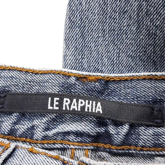 Jacquemus Le Raphia jeans met rechte pijpen in blauwe katoenen denim - Image 3