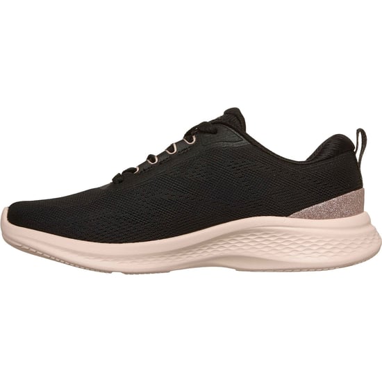 Skechers Skech-Lite Pro 2.0 Polyester Dames Zwart/Roze Gouden Sneakers - Image 4