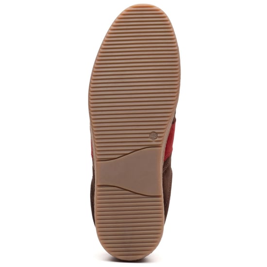 Base London Hopper Leren Heren Sneakers Brun - Image 3