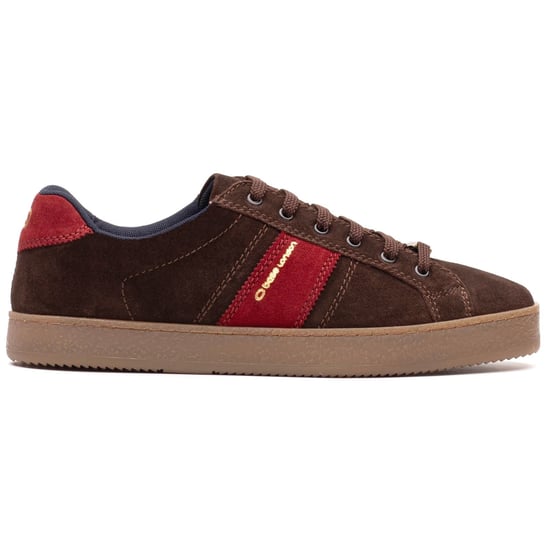 Base London Hopper Leren Heren Sneakers Brun - Image 5