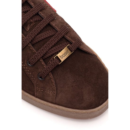 Base London Hopper Leren Heren Sneakers Brun - Image 6