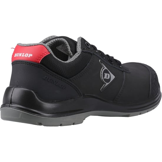 Dunlop First One Adv-Evo Lage Nubuck Veiligheidsschoenen voor Mannen Zwart/Rood - Image 2