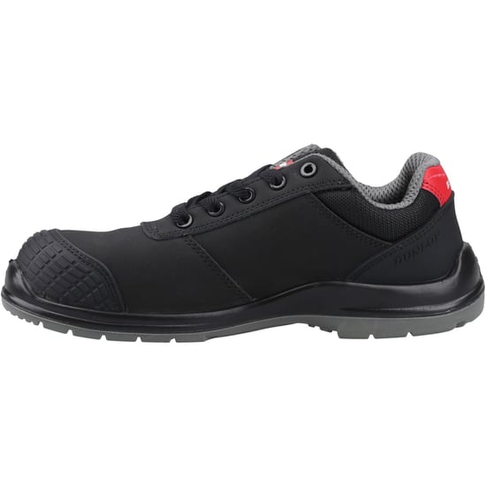 Dunlop First One Adv-Evo Lage Nubuck Veiligheidsschoenen voor Mannen Zwart/Rood - Image 4