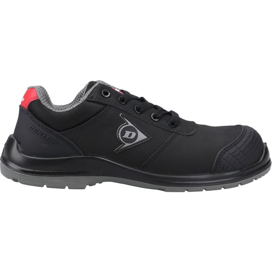 Dunlop First One Adv-Evo Lage Nubuck Veiligheidsschoenen voor Mannen Zwart/Rood - Image 5