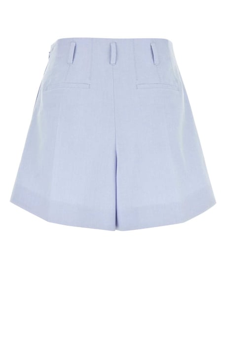 Poederblauwe Katoenen Shorts - Image 1