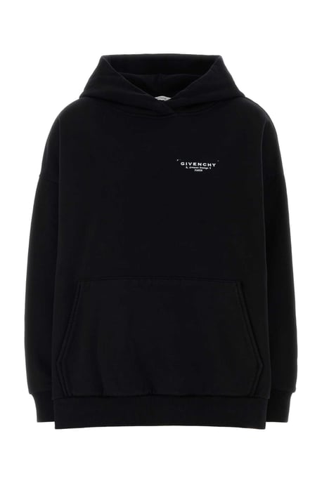 Zwarte Katoenen Oversized Sweatshirt - Image 1