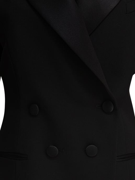 Plissé Dubbele Breasted Blazer - Image 3
