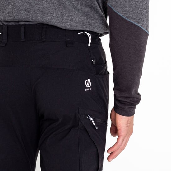Dare 2B Heren Tuned In II Multi Pocket Afritsbare Wandelbroek (Zwart) - Image 6