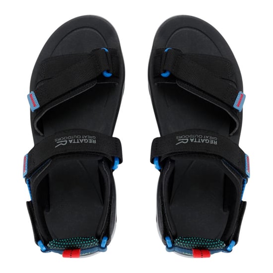 Regatta Heren Blaze Sandalen (Zwart/Coronetblauw) - Image 4