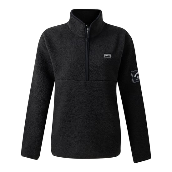 Dare 2B Dames/Dames Uitschuif Fleece Top (Zwart) - Image 1