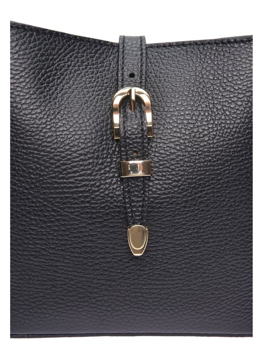 Roberta M Zwart Rundleer Tas - Image 3
